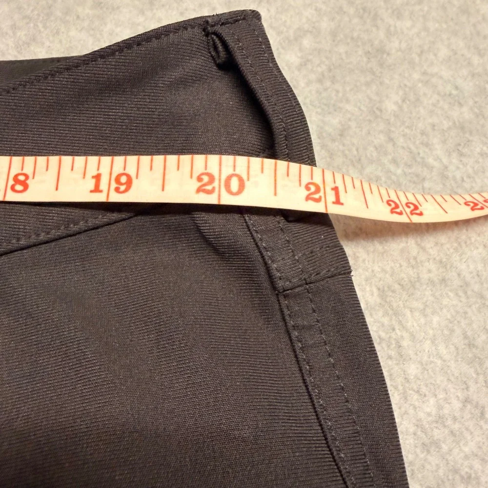 Lululemon Commission Slim-Fit Pant 32 Warpstreme Obsidian Mens 42 Dress Casual